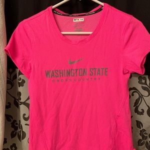 WSU cross country dri-fit running top